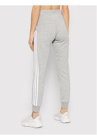 Adidas - adidas Spodnie dresowe Essentials French Terry 3-Stripes GM8735 Szary Slim Fit. Kolor: szary. Materiał: bawełna #2