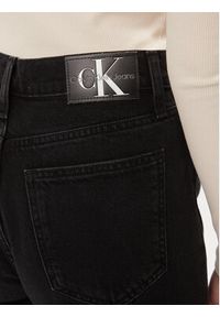 Calvin Klein Jeans Jeansy Authentic J20J222118 Czarny Straight Fit. Kolor: czarny