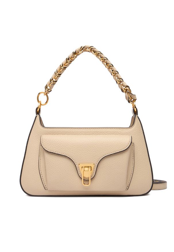 Coccinelle Torebka TFK Coccinelle Beat Generatio E1 TFK 12 02 01 Beżowy. Kolor: beżowy. Materiał: skórzane