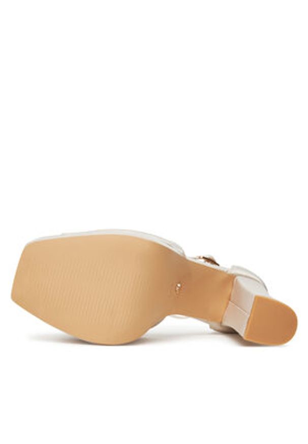 DeeZee Sandały LB8921-1 Écru. Materiał: materiał