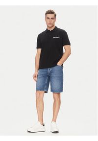 Karl Lagerfeld Jeans Szorty jeansowe A2M10132 Granatowy Regular Fit. Kolor: niebieski. Materiał: bawełna #4