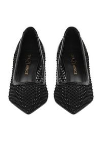 Eva Minge Szpilki EO-LOREL-V2019-1-2 Czarny. Kolor: czarny. Materiał: materiał. Obcas: na szpilce #2