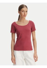 Weekend Max Mara T-Shirt Multig 2615941122 Czerwony Regular Fit. Kolor: czerwony. Materiał: bawełna #1