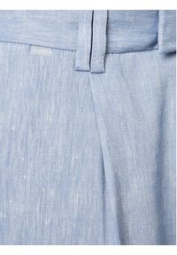 CINQUE Spodnie materiałowe Cisand 2141 Niebieski Regular Fit. Kolor: niebieski. Materiał: materiał, len