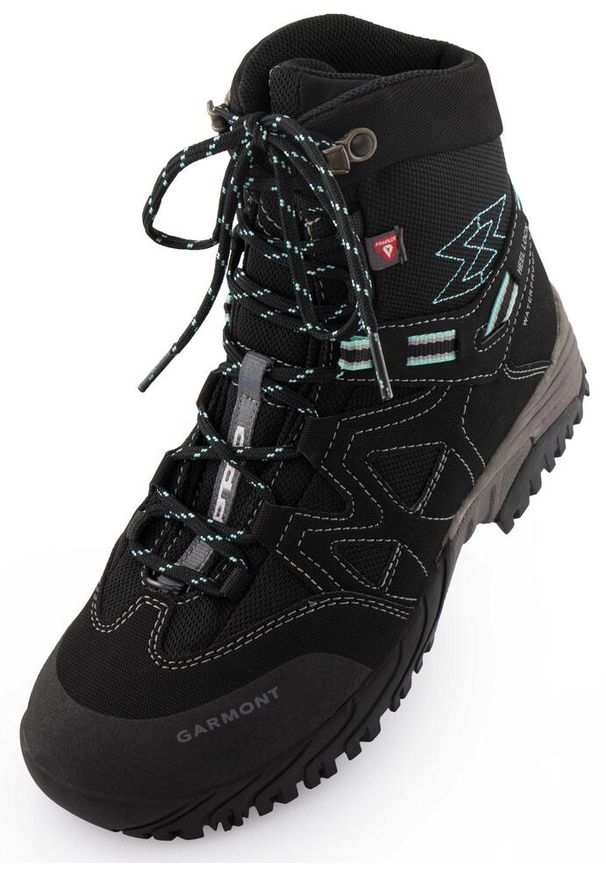 Wodoodporne Zimowe Buty dla Kobiet Garmont WM Momentum 40. Kolor: czarny, niebieski, wielokolorowy. Materiał: nylon, syntetyk, mesh, materiał. Sezon: zima. Styl: sportowy