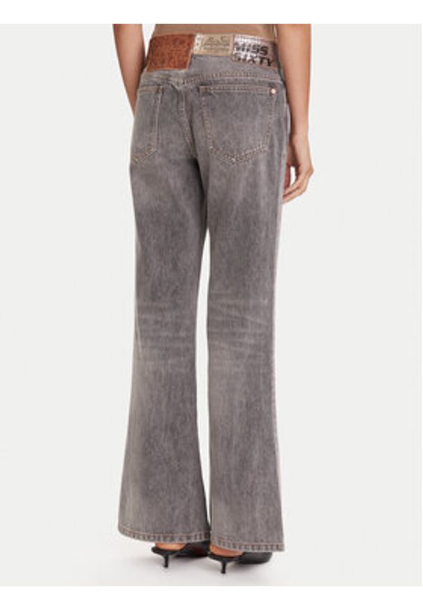 Miss Sixty Jeansy 6S1JJ47800 Szary Flare Fit. Kolor: szary