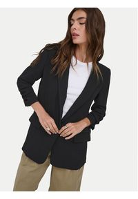 only - ONLY Marynarka Lita 15370275 Czarny Regular Fit. Kolor: czarny. Materiał: wiskoza #3