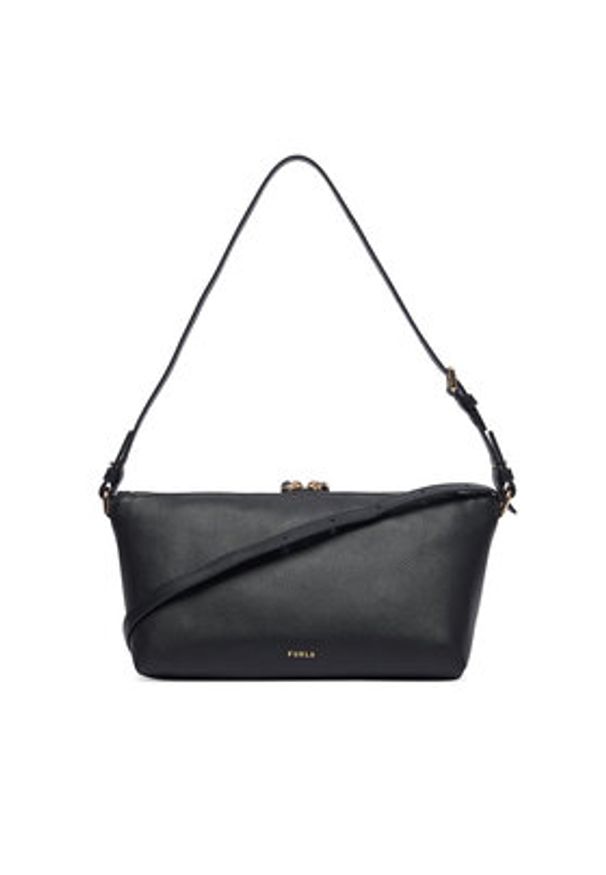 Furla Torebka Debby Mini WE00865 BX3353 KH O6000 Czarny. Kolor: czarny. Materiał: skórzane