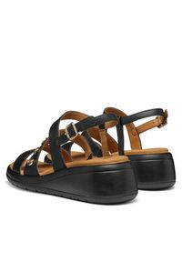 Geox Sandały D Meliconia D550EF 000BC C9999 Czarny. Kolor: czarny. Materiał: skóra #5