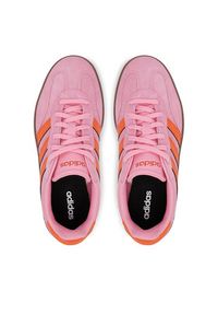Adidas - adidas Sneakersy Barreda Shoes JR1200 Różowy. Kolor: różowy. Materiał: zamsz, skóra