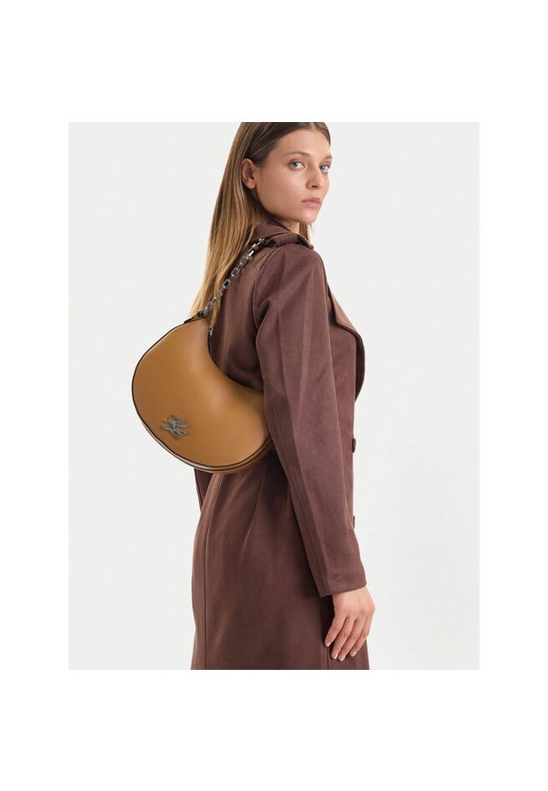 Karl Lagerfeld - Torebka KARL LAGERFELD. Kolor: brązowy