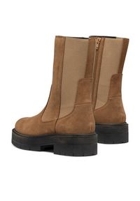 Geox Botki D Spherica Ec7 D36VDK 00022 C6372 Brązowy. Kolor: brązowy. Materiał: materiał #2