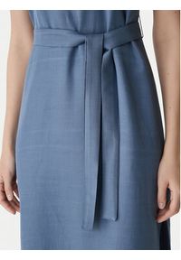 Marella Sukienka letnia Acerbi 2615221091 Granatowy Regular Fit. Kolor: niebieski. Materiał: wiskoza. Sezon: lato #3