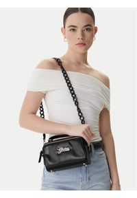 Guess Torebka J6RZ03 WH8M0 Czarny. Kolor: czarny. Materiał: skórzane #1