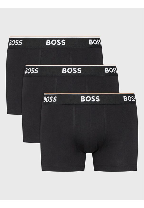 BOSS Komplet bokserek Power 50475274 Czarny. Kolor: czarny. Materiał: bawełna