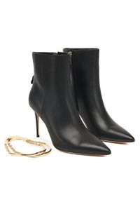 Marciano Guess Botki 5BGZ44 7324A Czarny. Kolor: czarny. Materiał: skóra #6