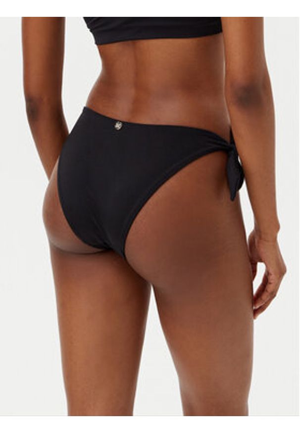 Max Mara Beachwear Dół od bikini Samuela 2516821059600 Czarny. Kolor: czarny. Materiał: syntetyk