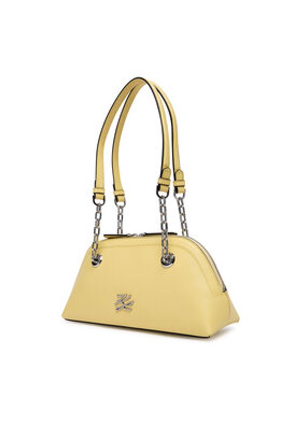 Karl Lagerfeld - KARL LAGERFELD Torebka B2W30039 Żółty. Kolor: żółty. Materiał: skórzane