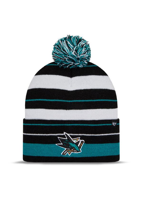 47 Brand Czapka NHL San Jose Sharks Power Line '47 H-PLINE22ACE-BK Czarny. Kolor: czarny. Materiał: materiał, akryl