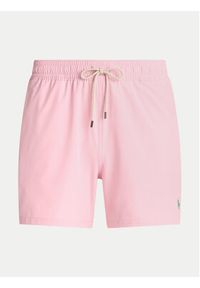 Polo Ralph Lauren Szorty kąpielowe 710910260015 Różowy Slim Fit. Kolor: różowy. Materiał: syntetyk #2