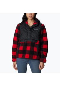 columbia - Bluza damska Columbia Sweet View Fleece Hooded. Kolor: czarny. Styl: sportowy. Sport: turystyka piesza