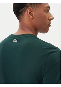 Lacoste T-Shirt TH5634 Zielony Regular Fit. Kolor: zielony. Materiał: bawełna #6