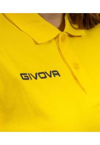 Letnie Polo Givova z Bawełny Piquet 3XL. Typ kołnierza: polo. Kolor: fioletowy. Materiał: bawełna. Sezon: lato