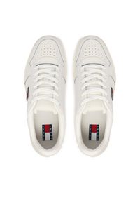 Tommy Jeans Sneakersy Tjw Basket EN0EN02980 Biały. Kolor: biały. Materiał: skóra #3