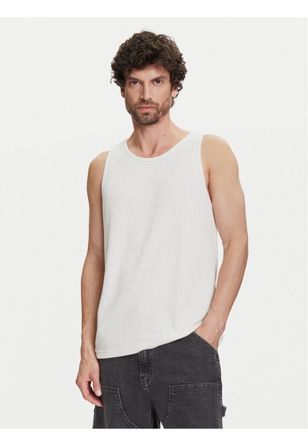 GAP - Gap Tank top 768254-00 Écru Regular Fit. Materiał: bawełna