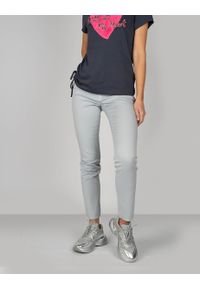Trussardi Jeans Jeansy "Skinny" | 56J00002 | Skinny Jeans | Kobieta | Szary. Kolor: szary. Wzór: aplikacja #2