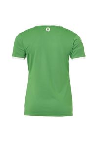 KEMPA - Damska koszulka Kempa Curve. Kolor: wielokolorowy, biały, zielony. Materiał: materiał #2