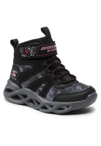 skechers - Skechers Śniegowce Zerrix 400145L/BKRD Czarny. Kolor: czarny. Materiał: materiał #1