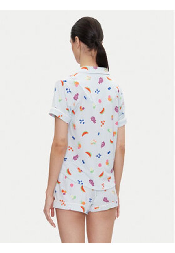 Kate Spade Piżama KSI12749 Błękitny Regular Fit. Kolor: niebieski
