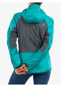 Kurtka ocieplana damska Black Diamond Vision Hybrid Hoody. Kolor: zielony