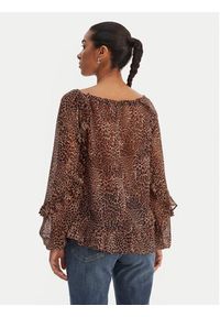 Morgan Bluzka 261-OWAY.F Brązowy Relaxed Fit. Kolor: brązowy. Materiał: syntetyk #2