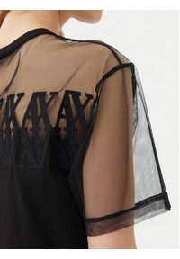Armani Exchange T-Shirt XW000516 AF10359 UC001 Czarny Cropped Fit. Kolor: czarny. Materiał: bawełna #3