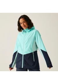 Regatta - Wodoodporna powłoka damska Raddick. Kolor: niebieski. Sport: turystyka piesza #1