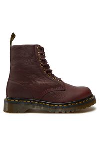 Dr. Martens Glany 1460 Wl 31873600 Bordowy. Kolor: czerwony. Materiał: skóra #1