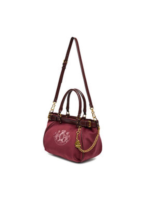 Juicy Couture Torebka CEO-BIJXT8987WZC Bordowy. Kolor: czerwony
