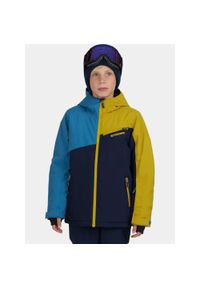 FUNDANGO - Kurtka Narciarska Fundango Nova. Kolor: żółty, niebieski, wielokolorowy. Sezon: zima. Sport: narciarstwo #1