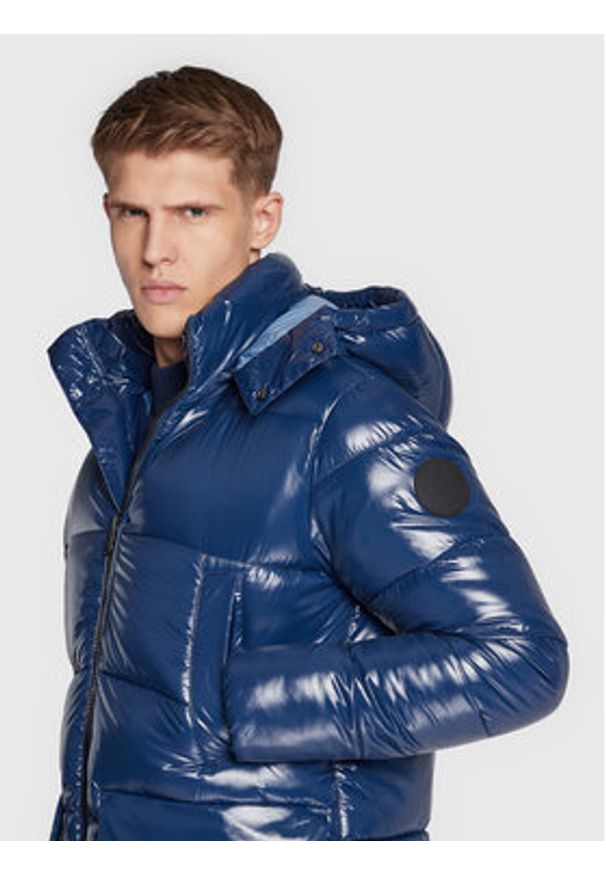 Save The Duck Kurtka zimowa D40292M LUCK15 Granatowy Regular Fit. Kolor: niebieski. Materiał: syntetyk. Sezon: zima