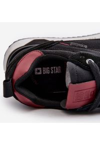 Big-Star - Sneakersy Męskie Memory Foam System Big Star NN174350 Czarne. Okazja: na spacer. Kolor: czarny. Obcas: na platformie. Sport: turystyka piesza #8