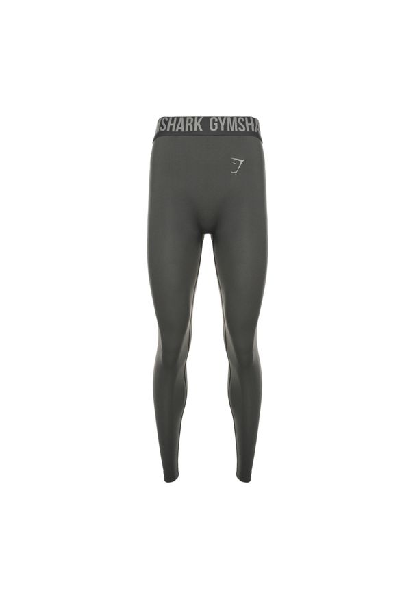 GYM SHARK - Legginsy treningowe damskie Gymshark Fit. Kolor: szary