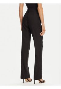 Morgan Spodnie materiałowe 242-PFIBY.F Czarny Regular Fit. Kolor: czarny. Materiał: bawełna #4