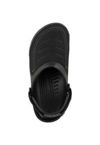 Buty do chodzenia męskie Crocs Yukon Vista II. Zapięcie: rzepy. Kolor: czarny. Materiał: syntetyk, materiał. Szerokość cholewki: normalna. Sport: turystyka piesza