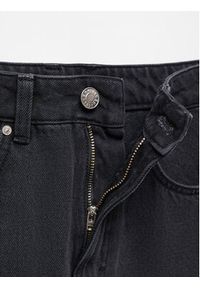 mango - Mango Spódnica jeansowa Aida 67040261 Czarny Regular Fit. Kolor: czarny. Materiał: bawełna