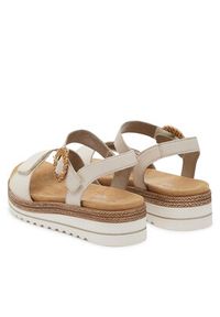 Remonte Sandały CEO-D0Q52-60 Écru. Materiał: skóra #5