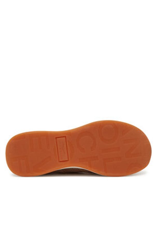 Voile Blanche Sneakersy Melany Perf 0012019065.02.0E01 Beżowy. Kolor: beżowy. Materiał: zamsz, skóra