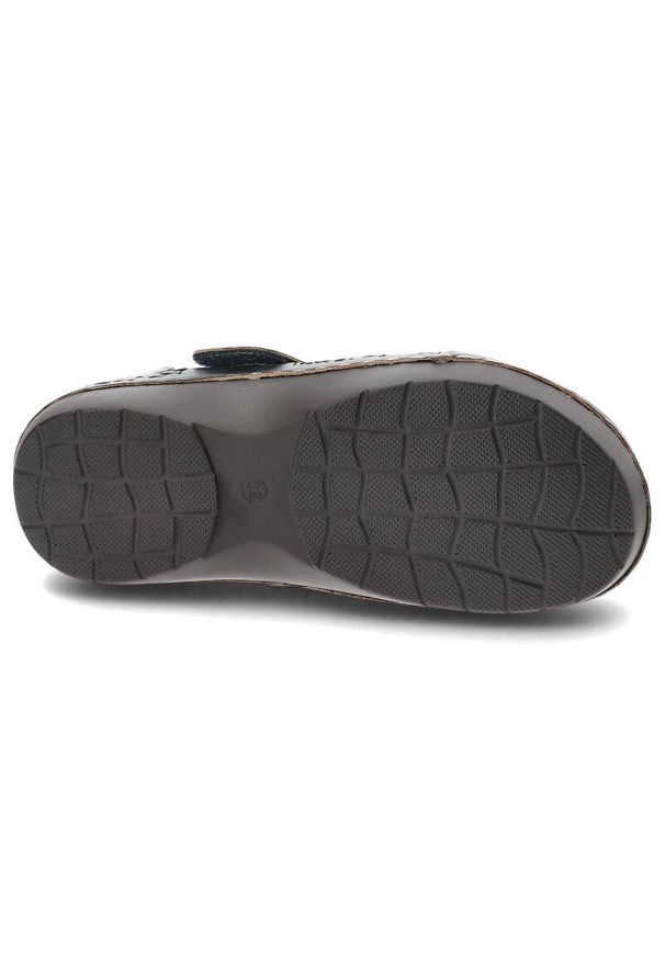 Czarne Sandały Laura Vita Modne Buty Damskie. Kolor: czarny. Materiał: jeans, materiał. Sezon: lato