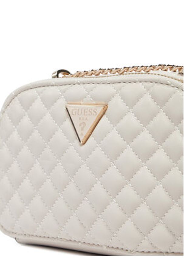 Guess Torebka HWEQG9 54174 Écru. Materiał: skórzane